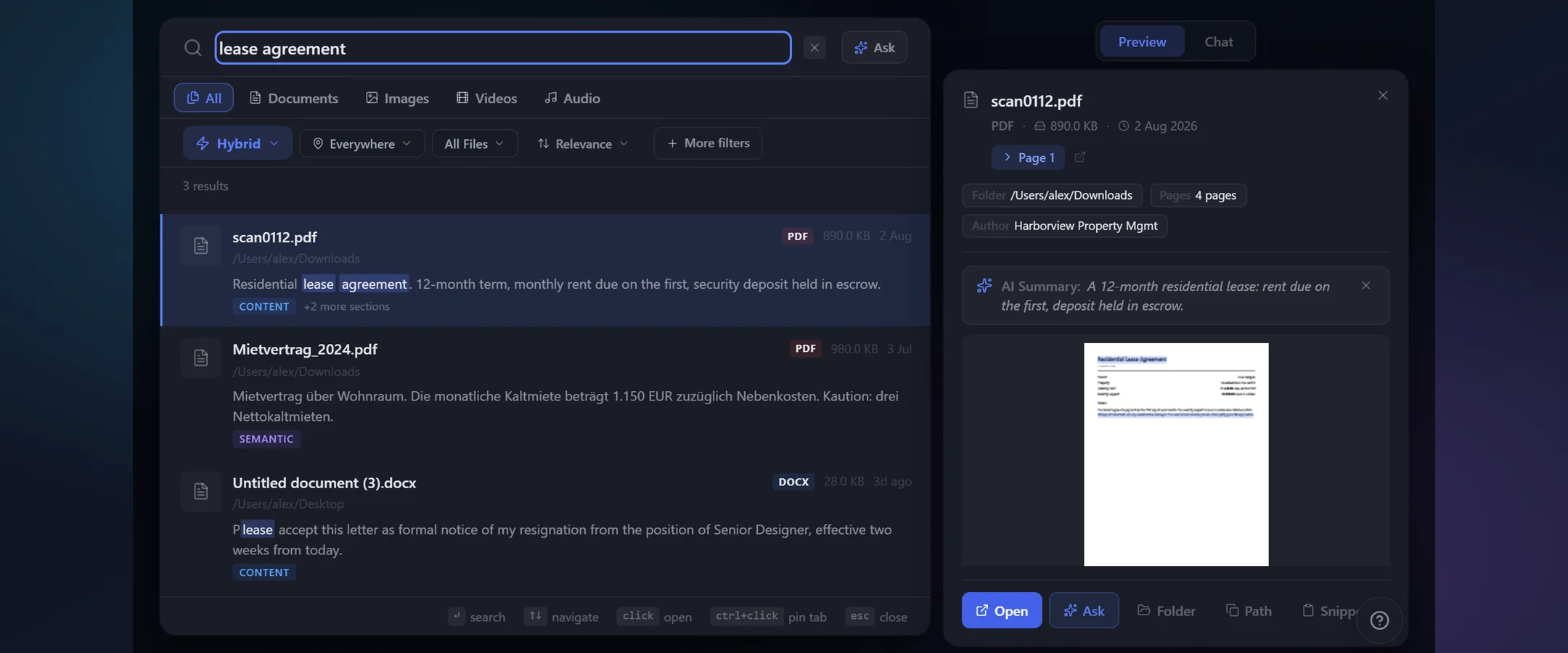 BeaconFind: Read it without opening it